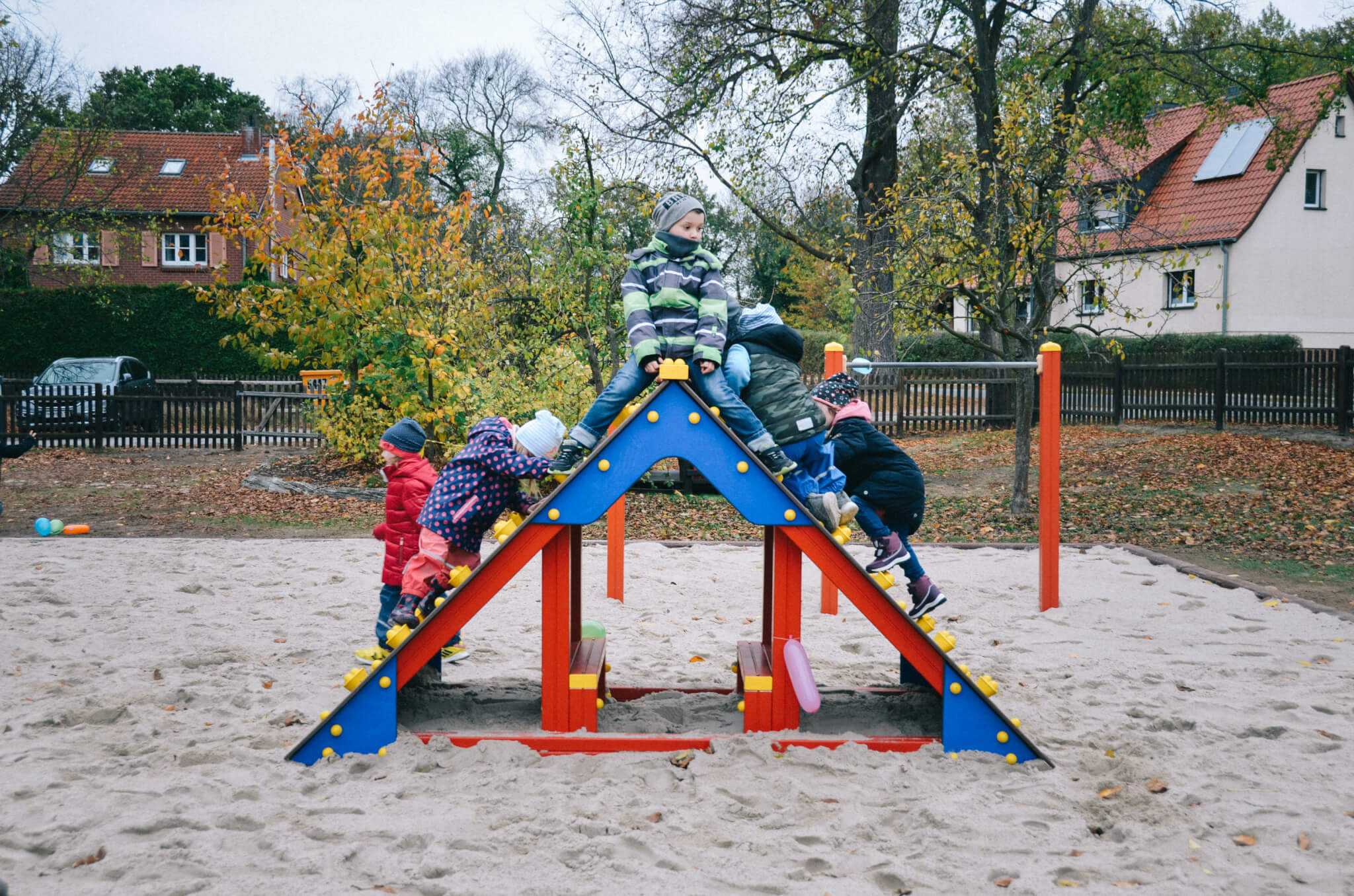 Kita Kinder Spielplatz