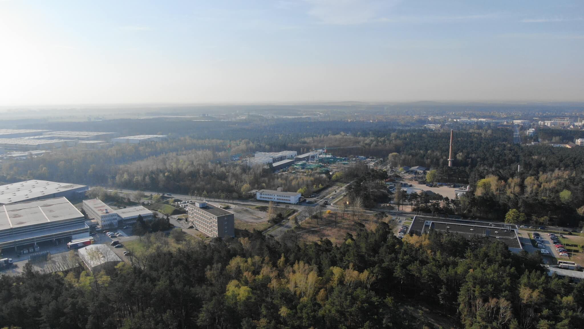 Luftbild Ludwigsfelde Industriegebiet